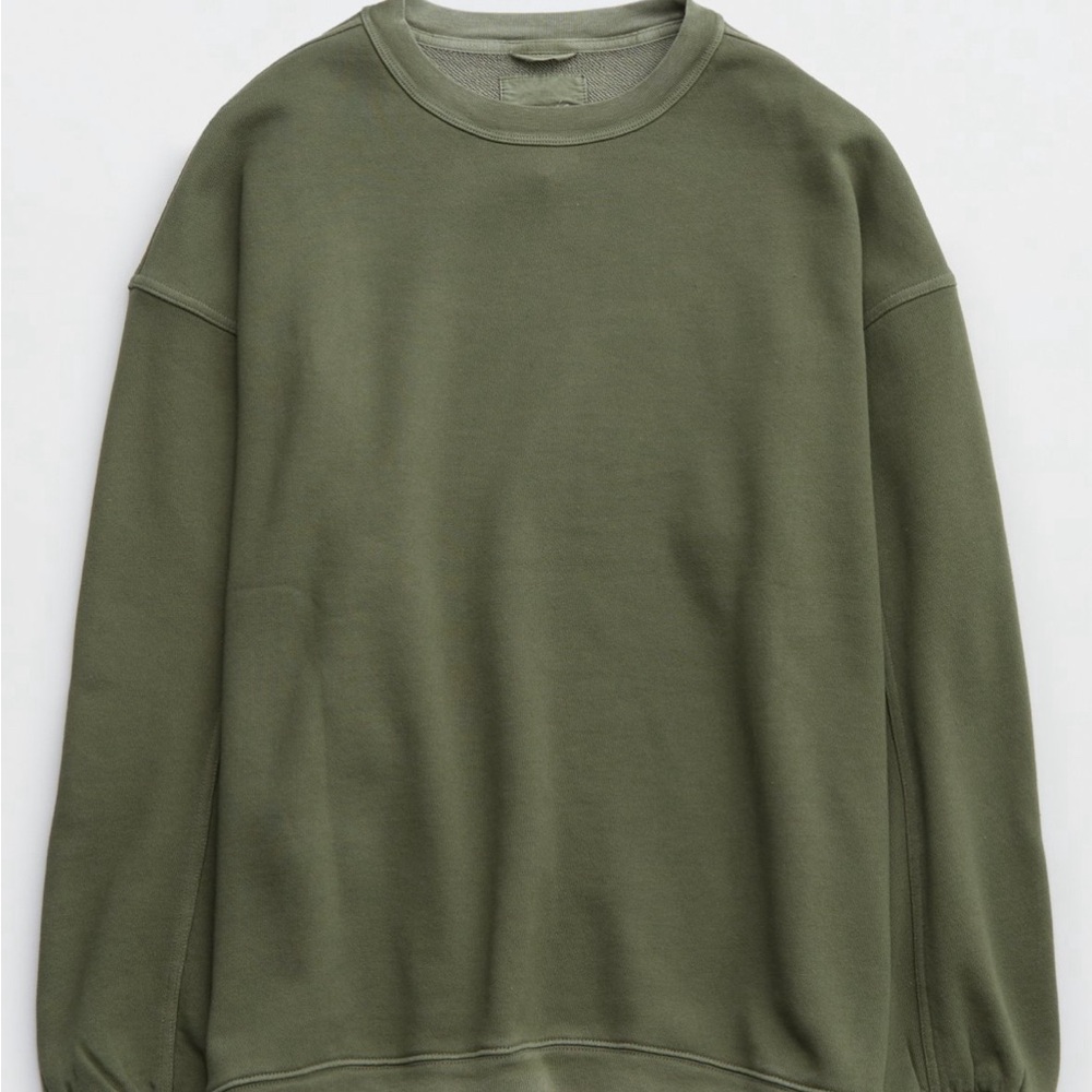 Aerie dark green crewneck